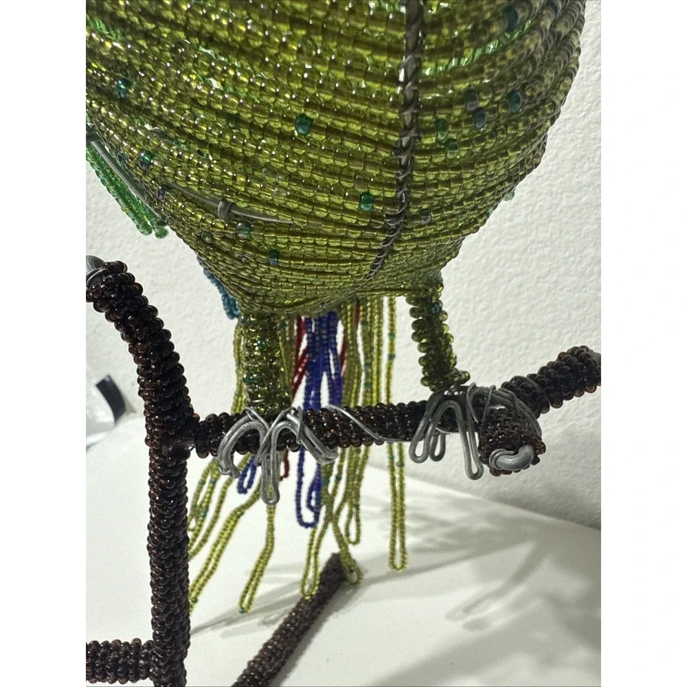 Hand Crafted South Africa Seed Beaded Wired 13